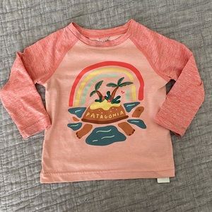 Patagonia Baby Long-Sleeved Capilene® Silkweight UPF T-Shirt Shirt 12-18 months
